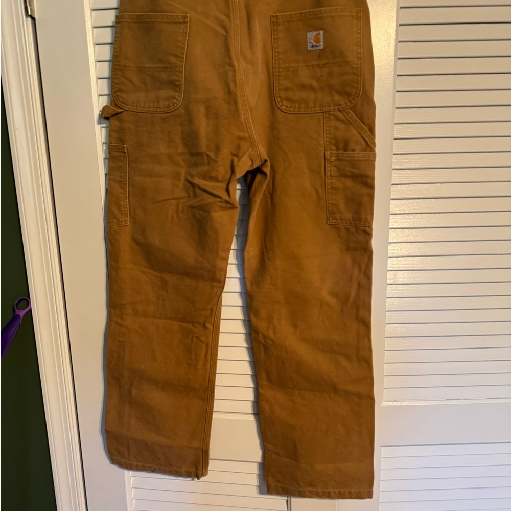 Carhartt Men's Tan Carpenter Double Knee Pants